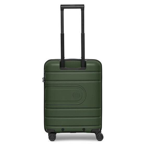 Redolz Essentials 11 4 Rollen Kabinentrolley 55 cm mit Dehnfalte