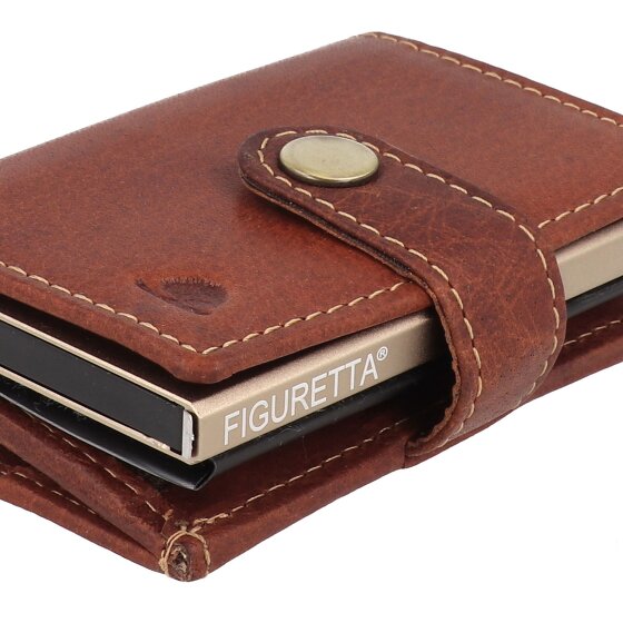 Greenburry Vintage Geldbörse RFID Schutz Leder 10 cm