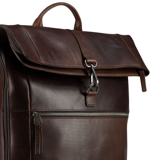 Jost Lund Business-Rucksack Leder 44 cm Laptopfach