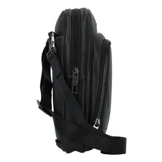 Piquadro Carl Umhängetasche Leder 22 cm