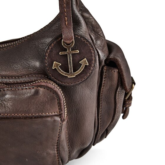 Harbour 2nd Anchor Love Schultertasche Leder 30 cm