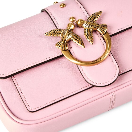 PINKO Love One Umhängetasche Leder 20 cm