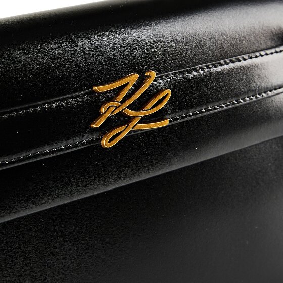 Karl Lagerfeld Autograph Handtasche Leder 27 cm