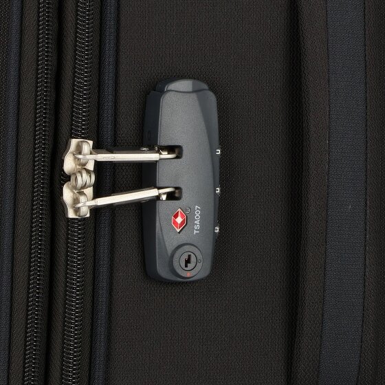 Samsonite Citybeat 4 Rollen Trolley 66 cm mit Dehnfalte
