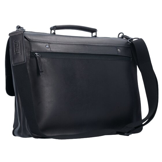 Jost Futura Aktentasche Leder 38 cm Laptopfach
