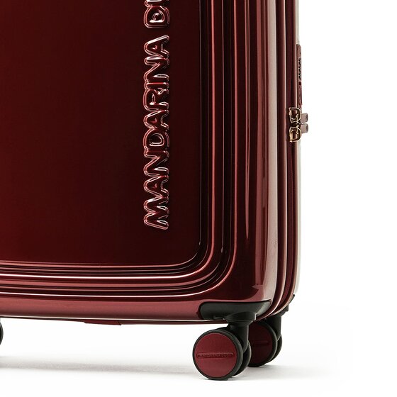 Mandarina Duck Logoduck + Metal 4 Rollen Trolley S 55 cm mit Dehnfalte