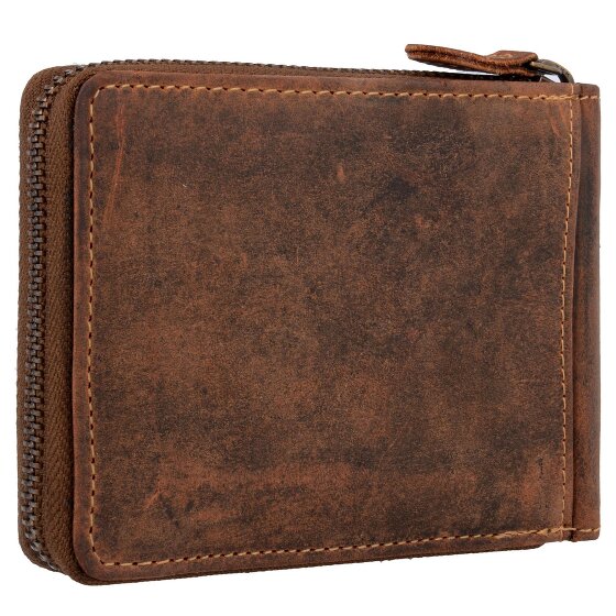 Greenburry Vintage Geldbörse Leder 13 cm