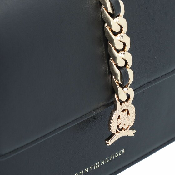 Tommy Hilfiger Chain Leather Handtasche Leder 22.5 cm