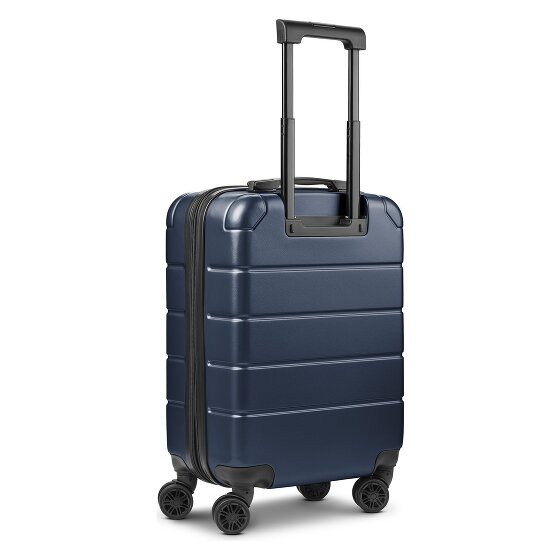 Police Dublin 4 Rollen Kabinentrolley S 54 cm Laptopfach mit Dehnfalte