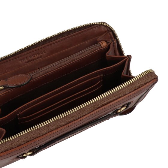 The Bridge Bettina Geldbörse Leder 19,5 cm