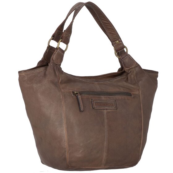 Greenland Nature Femi & Nine Schultertasche Leder 38 cm