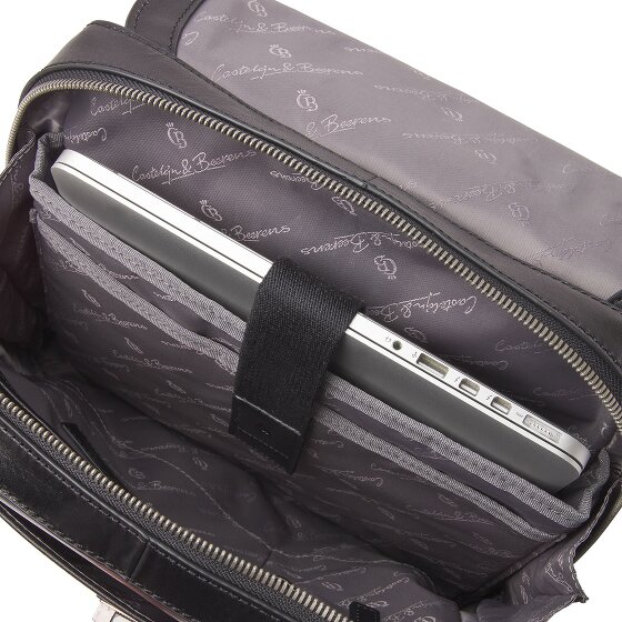 Castelijn & Beerens Guus Rucksack Leder 40 cm Laptopfach