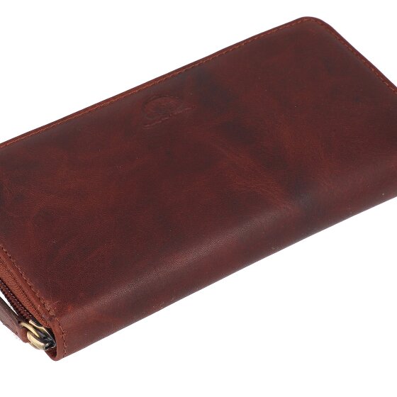 Greenburry Rugged Geldbörse RFID Schutz Leder 19 cm