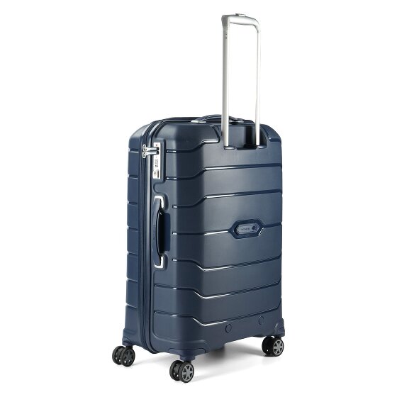 Samsonite Flux 4 Rollen Trolley 68 cm mit Dehnfalte