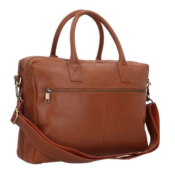 Burkely Vintage Taylor Aktentasche Leder 40 cm Laptopfach