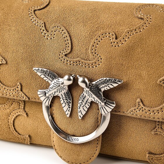 PINKO Love One Umhängetasche Leder 22 cm