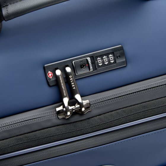 Delsey Paris Turenne Soft 4 Rollen Trolley 68 cm mit Dehnfalte