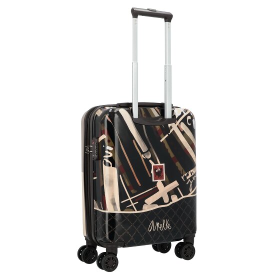 Anekke Viaje 4 Rollen Kabinentrolley 55 cm mit Dehnfalte