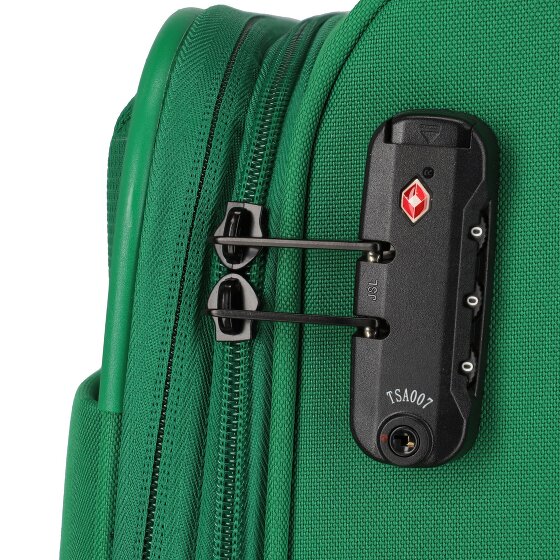 Travelite Rügen 4 Rollen Kofferset 3-teilig mit Dehnfalte