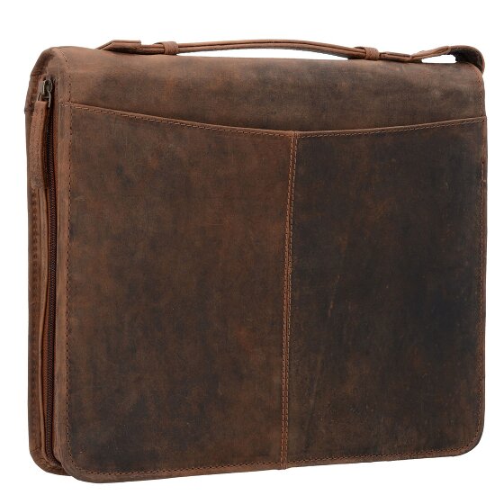 Greenland Nature Montenegro Collegemappe Leder 34 cm Greenland Nature Montenegro Collegemappe Leder 34 cm