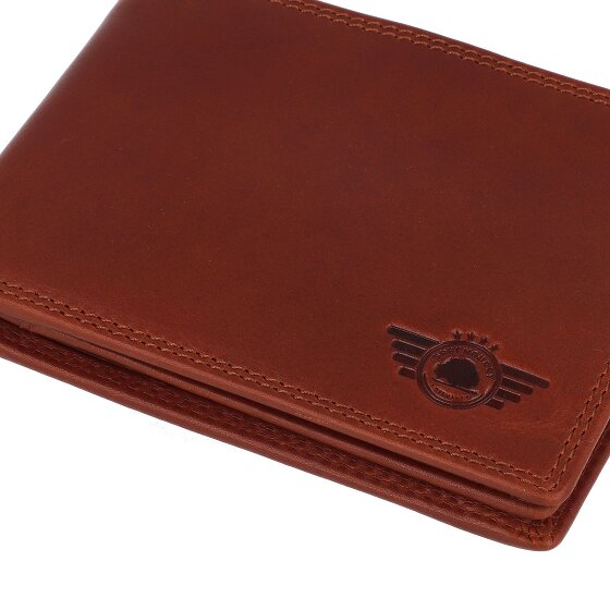 Greenburry Vintage Geldbörse RFID Schutz Leder 12.5 cm