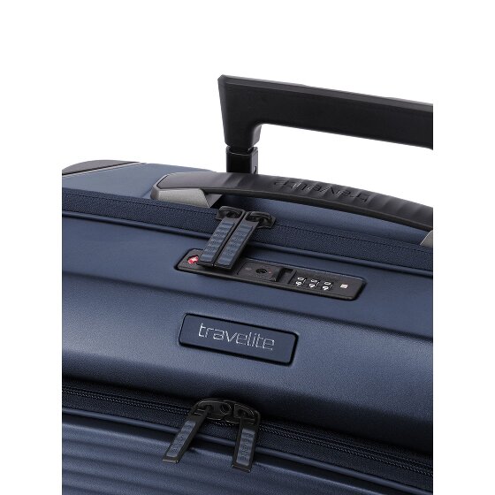 Travelite Millennium 4 Rollen Kabinentrolley 55 cm Laptopfach