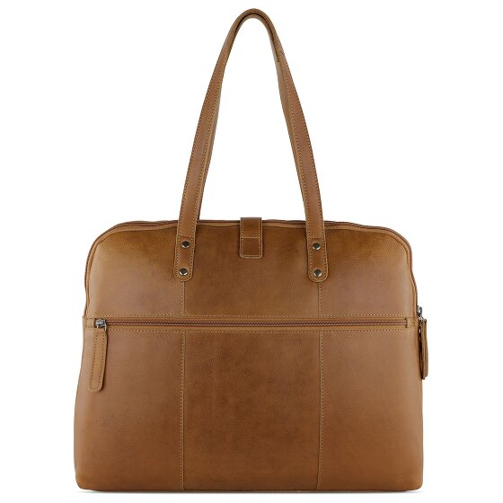 Klondike 1896 Gold Charles Aktentasche Leder 37 cm Laptopfach