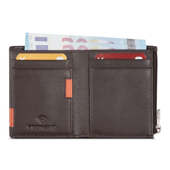 Roncato Monaco Geldbörse RFID Schutz Leder 8 cm