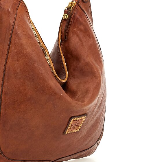 Campomaggi Mogano Schultertasche Leder 44 cm Campomaggi Mogano Schultertasche Leder 44 cm
