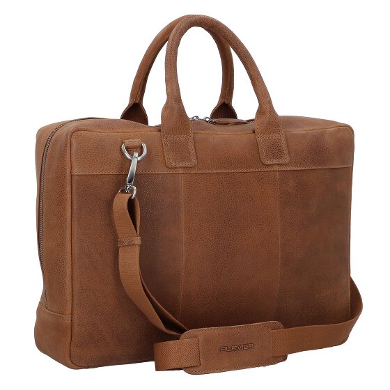 Plevier Urban Aktentasche Leder 39 cm Laptopfach