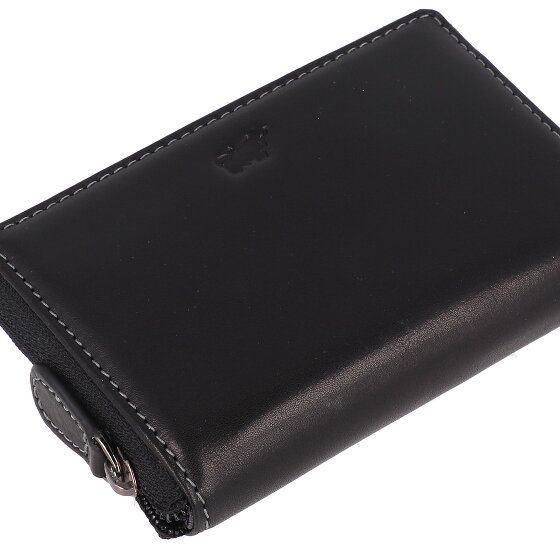 Braun Büffel Arezzo Kreditkartenetui RFID Schutz Leder 11.5 cm
