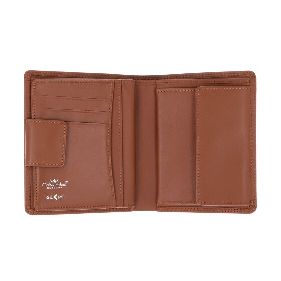 Golden Head Polo Geldbörse RFID Schutz Leder 13 cm