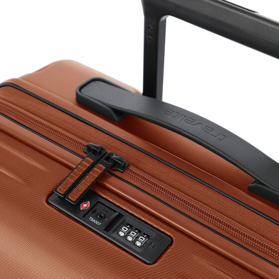 Travelite Dynamiic 4 Rollen Trolley L 76 cm mit Dehnfalte