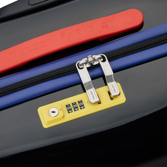 Delsey Paris x United Colors of Benetton 4-Rollen Trolley 66 cm