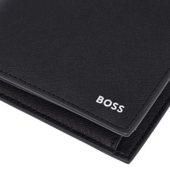 Boss Zair Geldbörse RFID Schutz Leder 12 cm