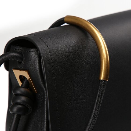 PINKO Saddle Umhängetasche Leder 27 cm