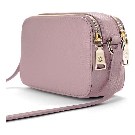 Lazarotti Bologna Leather Umhängetasche Leder Small Double-Zip 18 cm