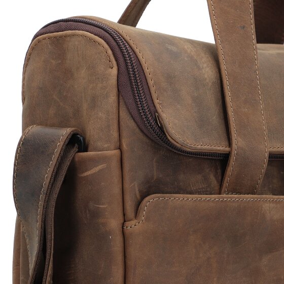 Harold's 2 in 1 Aktentasche Leder 36 cm Laptopfach