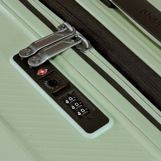 Eminent Aegis 4 Rollen Kabinentrolley S 55 cm mit Dehnfalte