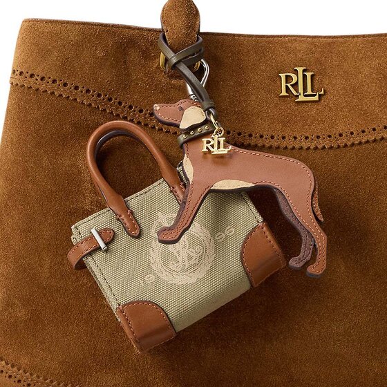 Lauren Ralph Lauren Viszla Taschenanhänger Leder 10 cm