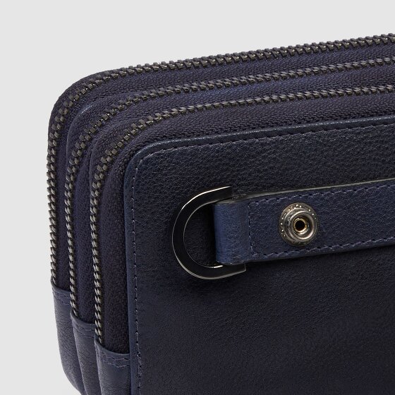 Piquadro Cronus Kulturbeutel Leder 19.5 cm