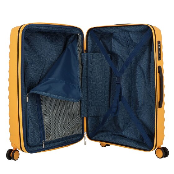 Jump Xwave 4 Rollen Trolley 66 cm mit Dehnfalte