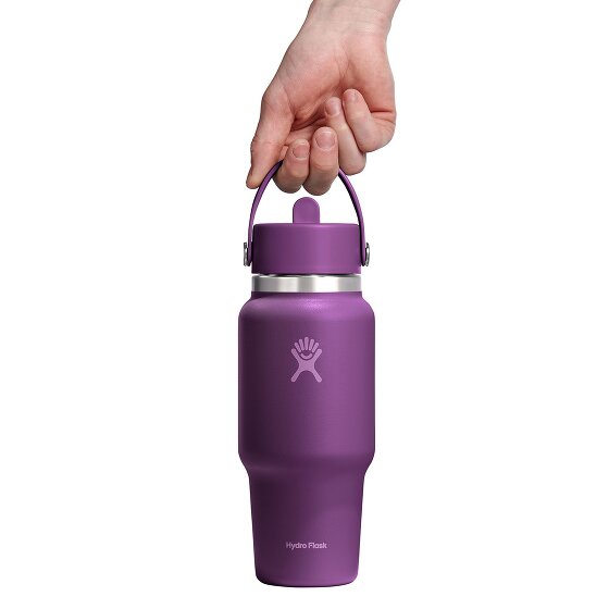 Hydro Flask Hydration Travel Bottle Flex Straw Cap Trinkflasche 710 ml