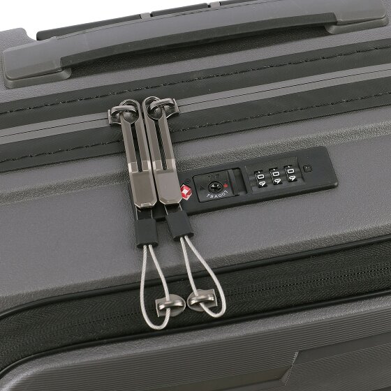 Travelite Air Base 4 Rollen Kabinentrolley 55 cm Laptopfach