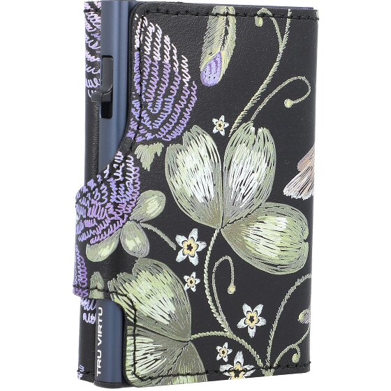 Tru Virtu Click & Slide Kreditkartenetui RFID Leder 6,5 cm