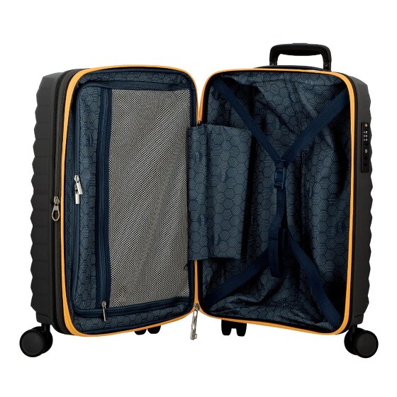 Jump Xwave 4 Rollen Kabinentrolley 55 cm mit Dehnfalte