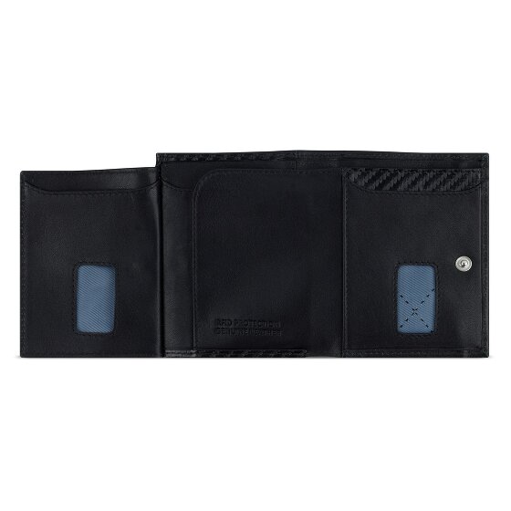 bugatti Secure Slim Geldbörse RFID Schutz Leder 8 cm
