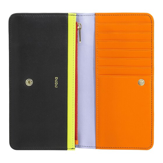 DuDu Geldbörse RFID Leder 17,5 cm