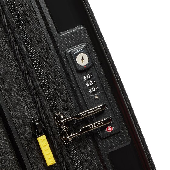 Delsey Paris Lutece Se 4 Rollen Kabinentrolley 55 cm mit Dehnfalte