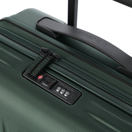 Travelite Dynamiic 4 Rollen Kofferset 3-teilig mit Dehnfalte